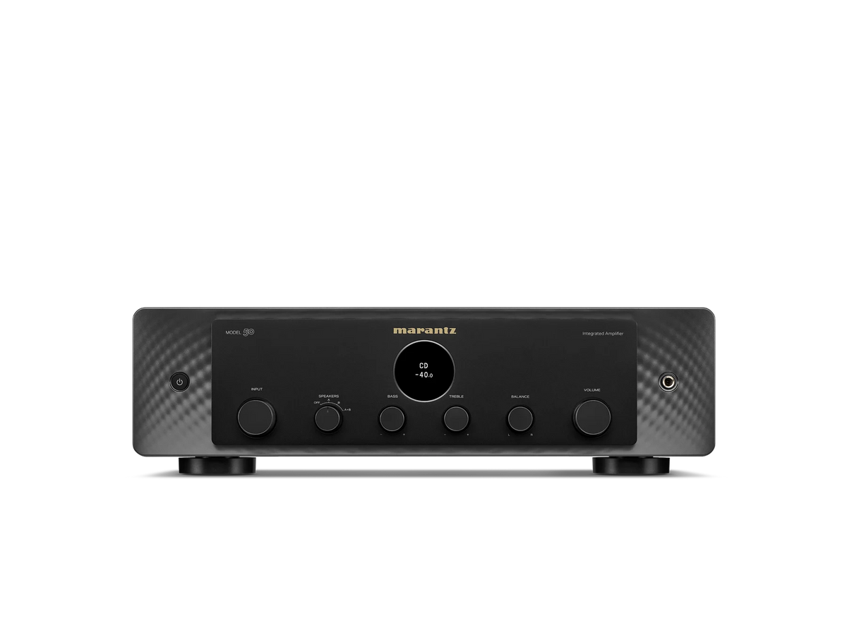 Marantz MODEL 50 — Black — MODEL 50 - Black front view
