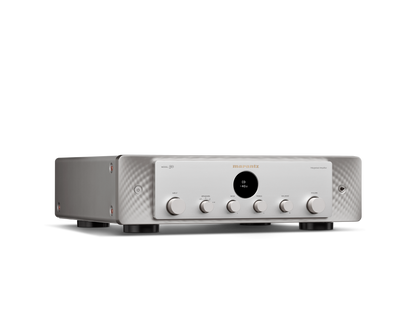 Marantz MODEL 50 — Silver-Gold — MODEL 50 - Silver gold facing right view