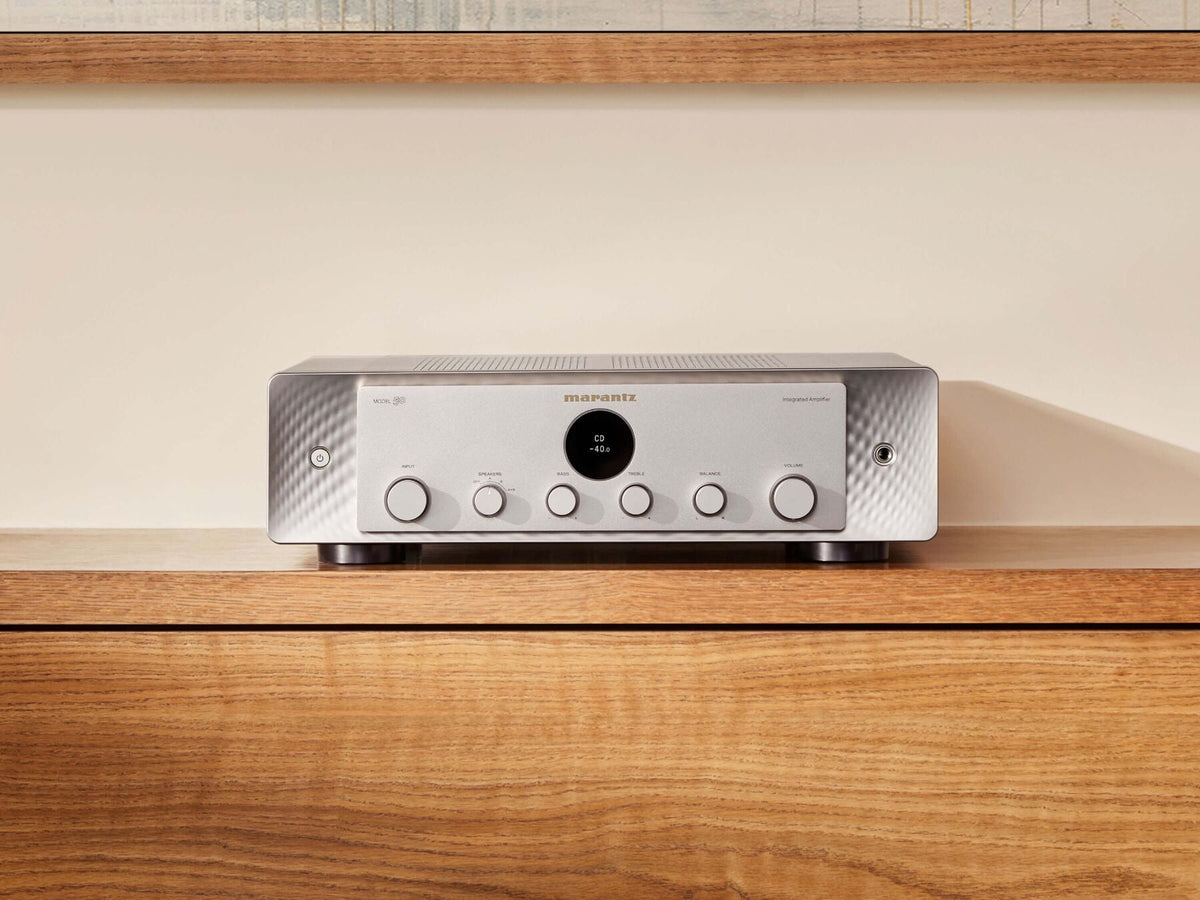 Marantz MODEL 50 — Silver-Gold — MODEL 50 - Silver gold lifestyle view
