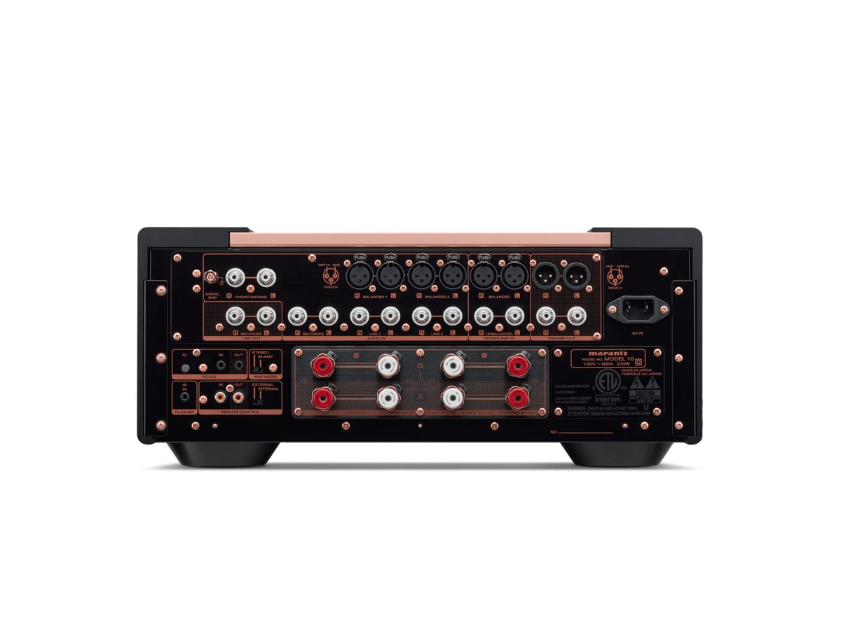 Marantz MODEL 10 — Marantz Black — MODEL 10 Black Back