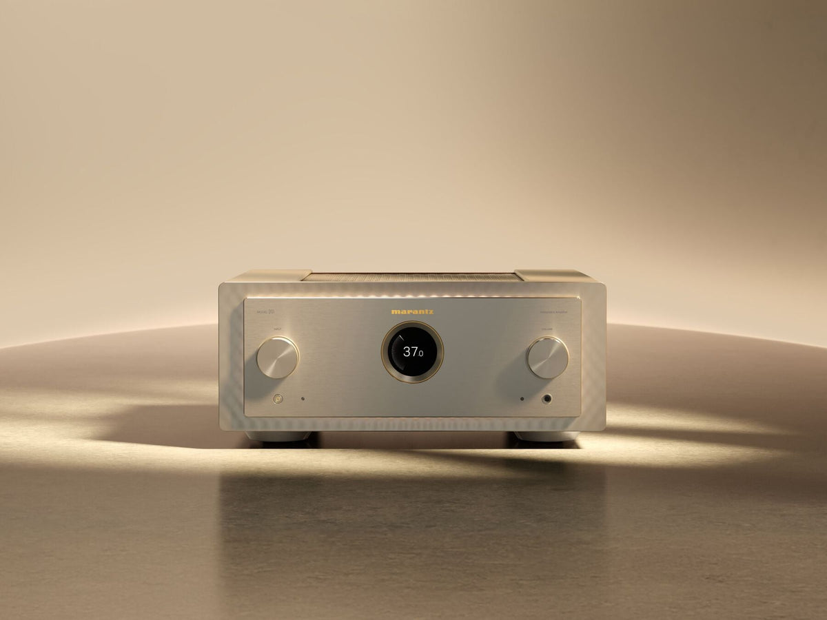 Marantz MODEL 10 — Marantz Champagne — MODEL 10 Gold Lifestyle