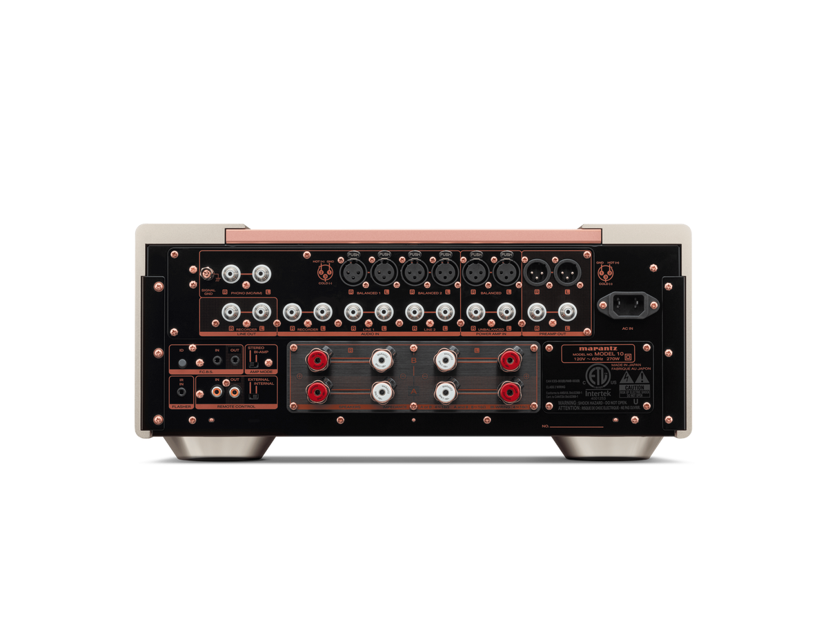 Marantz MODEL 10 — Marantz Champagne — MODEL 10 Gold Back