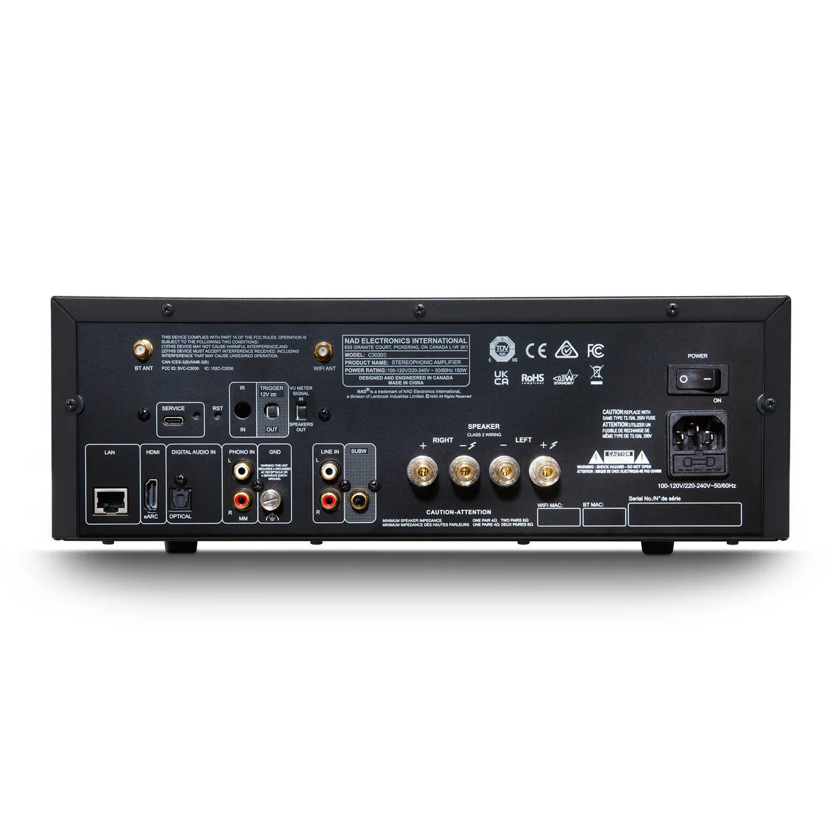 NAD C 3030S - Stereo Integrated Amplifier