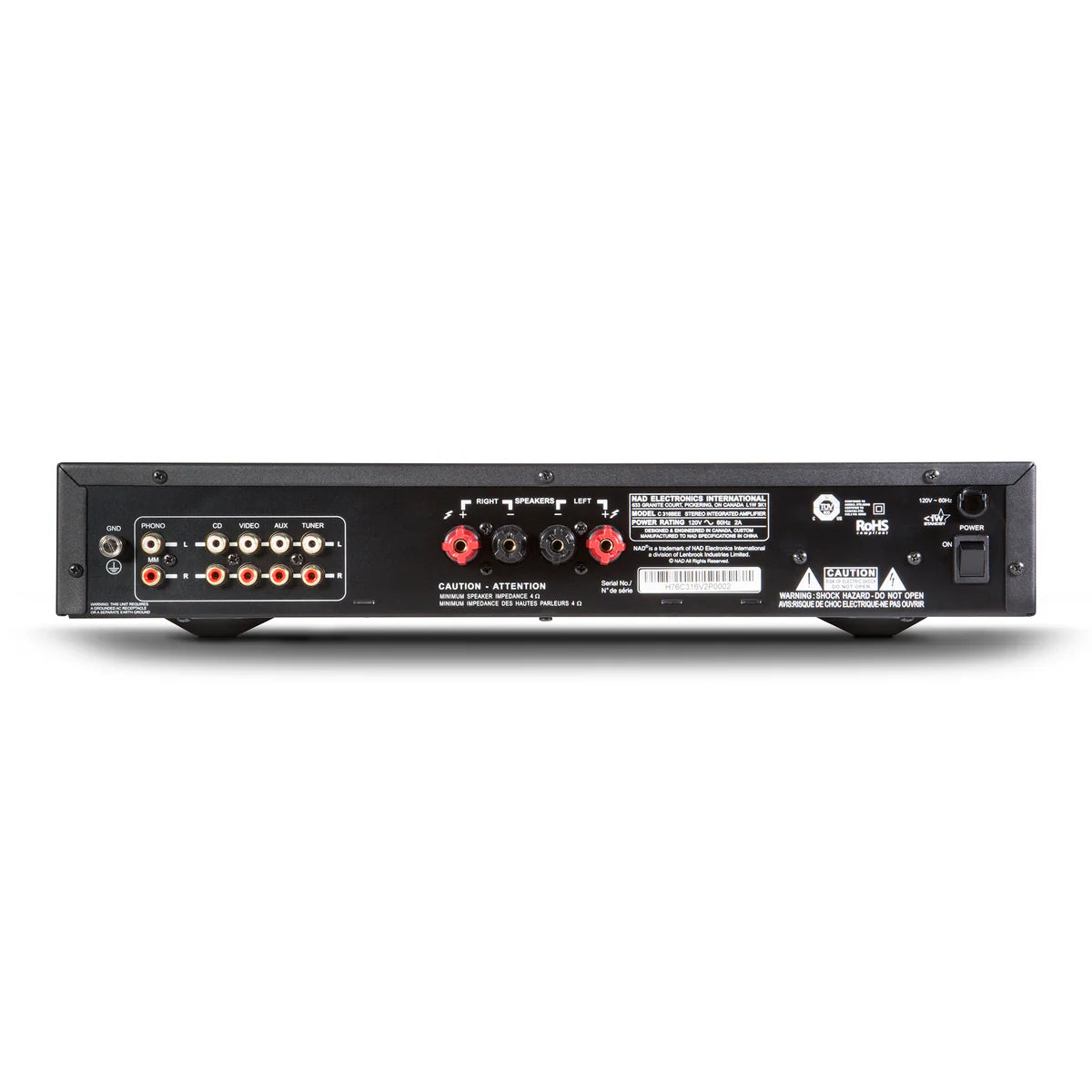NAD C 316BEE V2 Stereo Integrated Amplifier