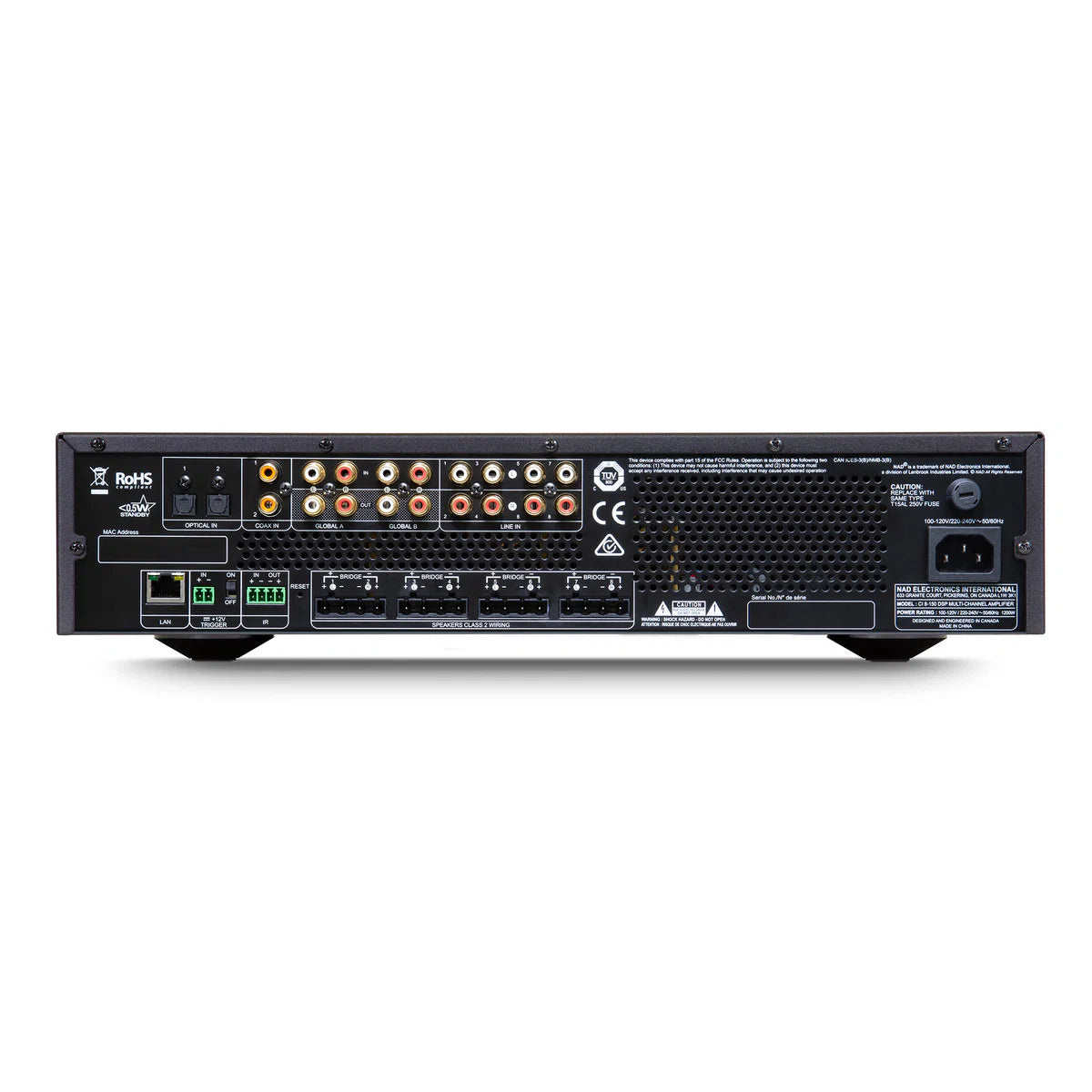 NAD CI 8-150 DSP V2 Multi-Channel Amplifier