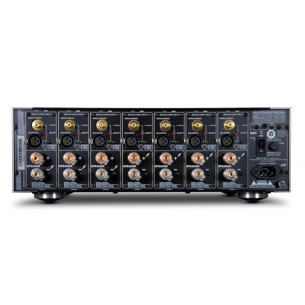 NAD M28 Seven Channel Power Amplifier