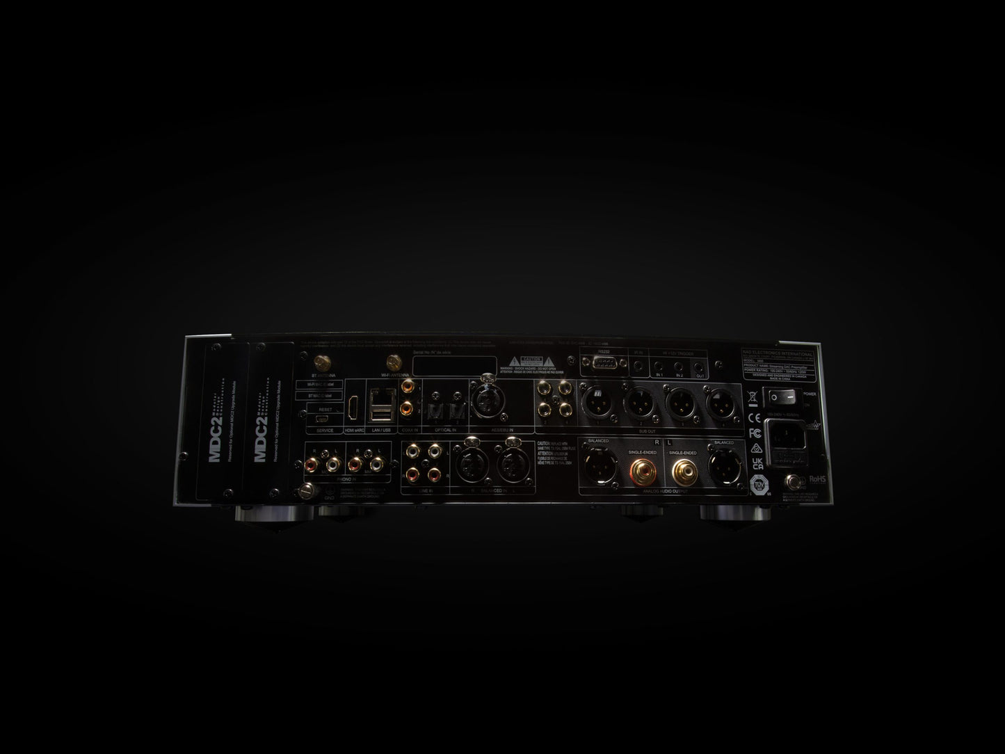 NAD Masters M66 BluOS Streaming DAC-Preamplifier