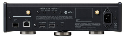 TEAC NT-507T Black rear view