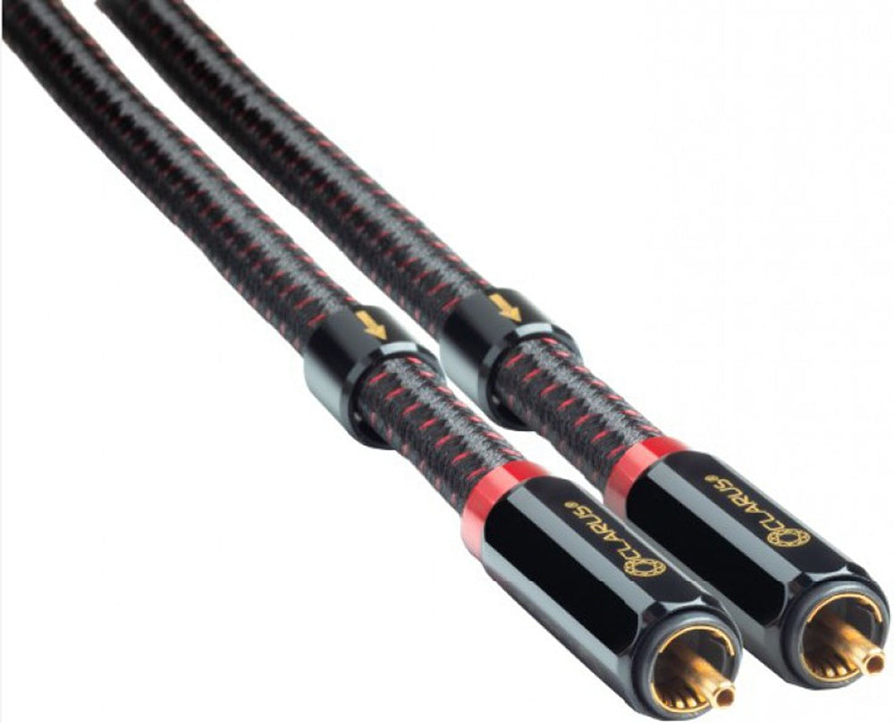 Clarus Cable Crimson MKII Single-Ended RCA Audio Cables