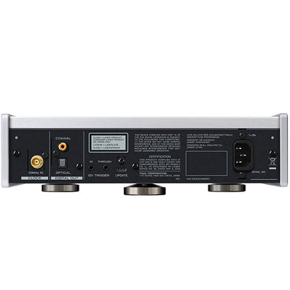 TEAC PD-507T Silver rear view