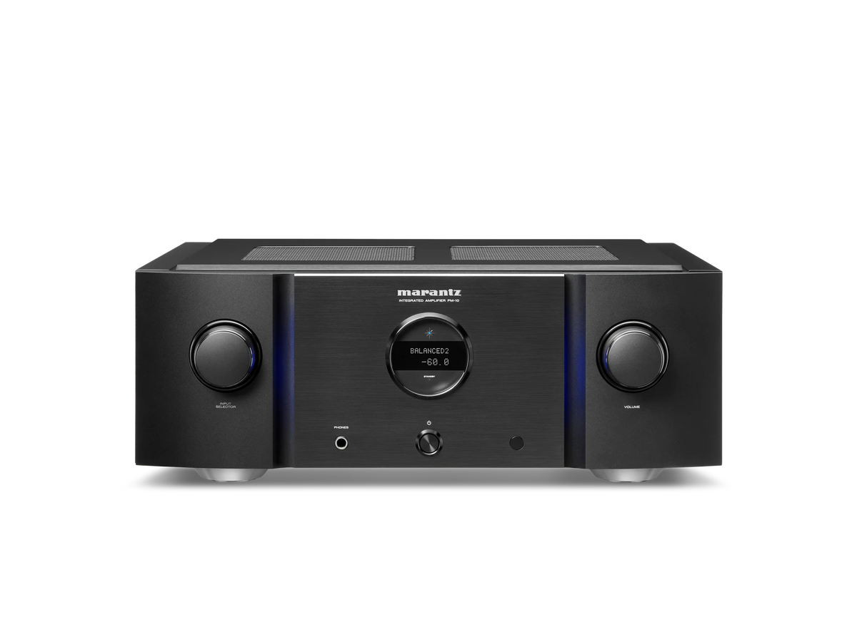 Marantz PM-10 — Black — PM10 - Black front view