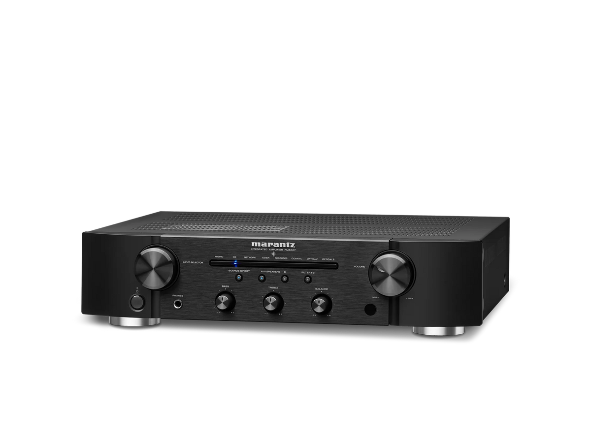 Marantz PM6007 — Black — PM6007 - Black facing left view