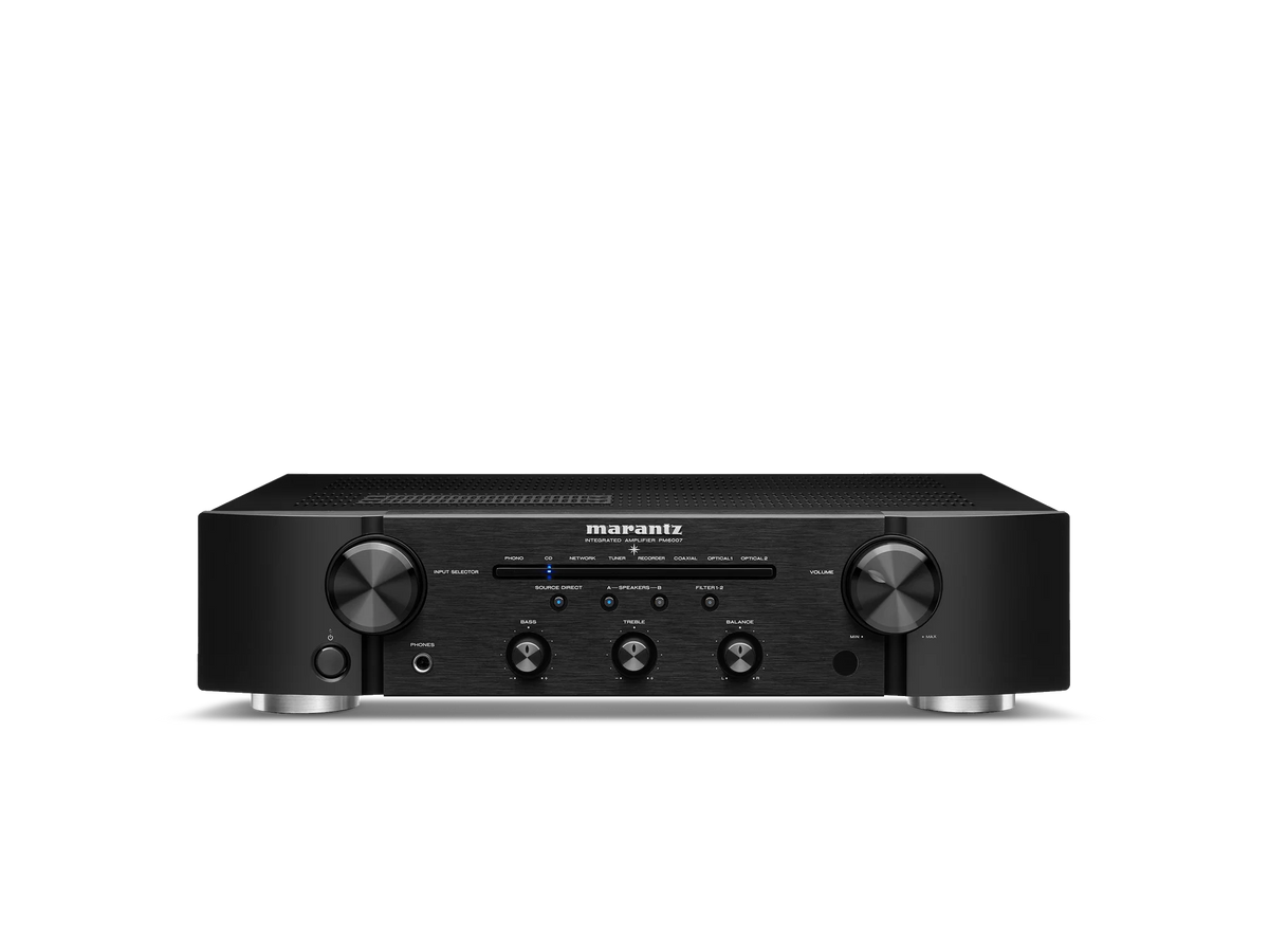 Marantz PM6007 — Black — PM6007 - Black front view