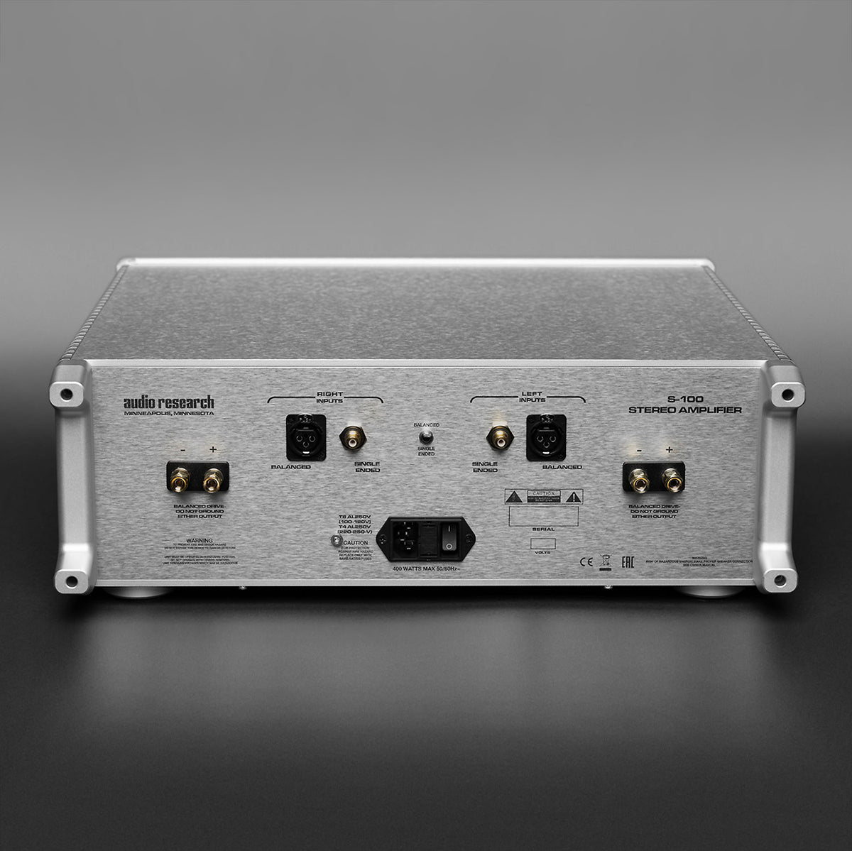Audio Research S-100 Power Amplifier - Preorder!