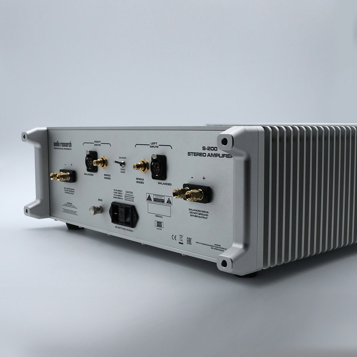 Audio Research S-200 Power Amplifier - Thumbnail 5