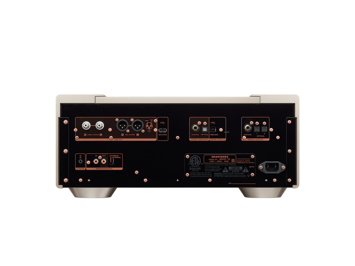 Marantz SACD 10 — Marantz Champagne — SACD 10 Marantz Champagne Back