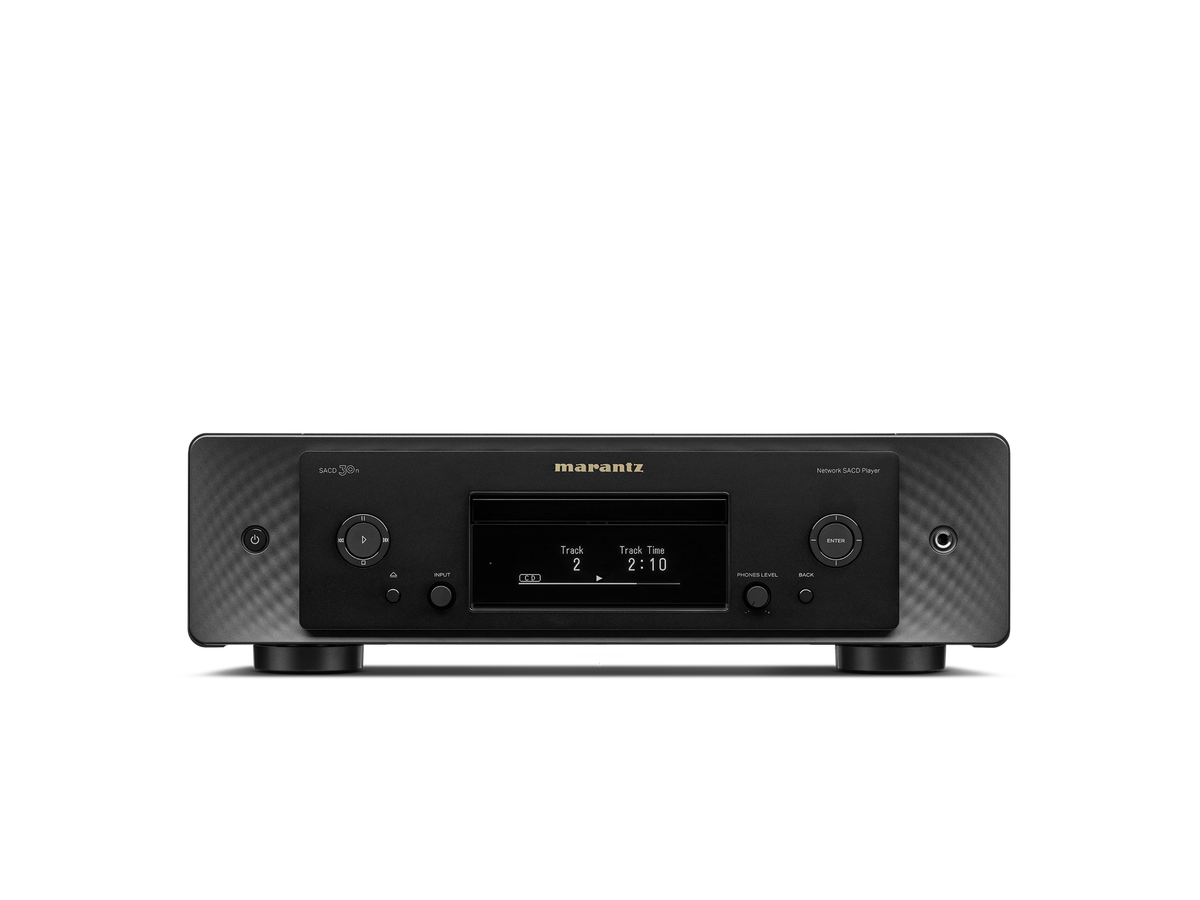 Marantz SACD 30n — Black — SACD 30n - Black front view 