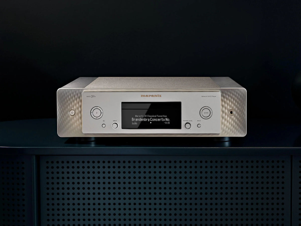 Marantz SACD 30n — Silver-Gold — SACD 30n - Silver gold lifestyle view 