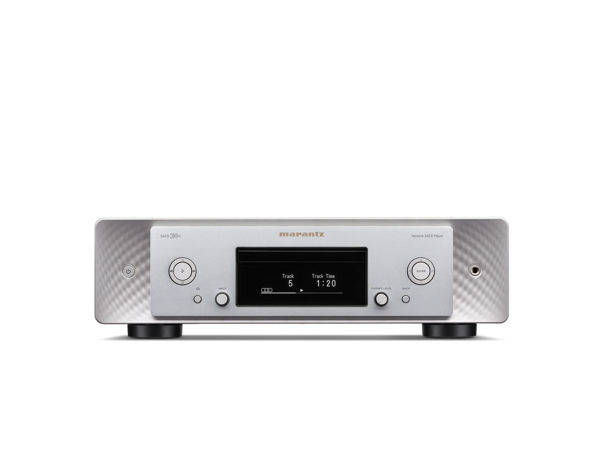 Marantz SACD 30n — Silver-Gold — SACD 30n - Silver gold front view 