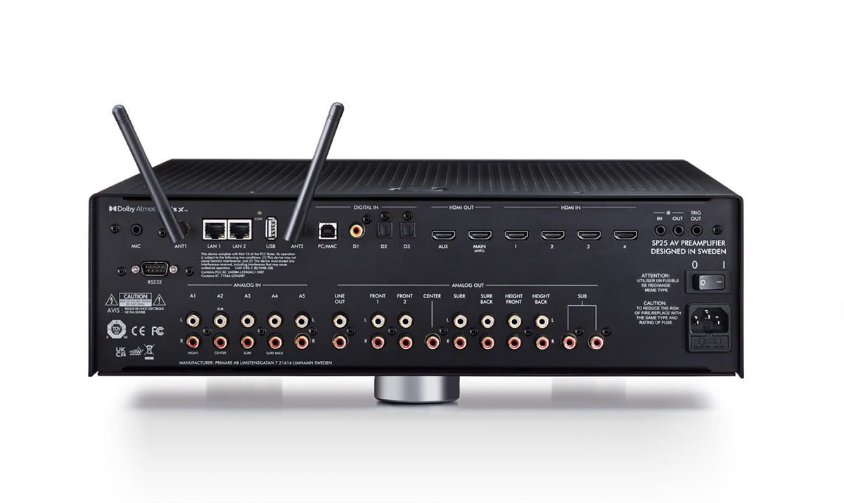 Primare Audio SP25 Prisma Home Cinema Preamplifier Processor