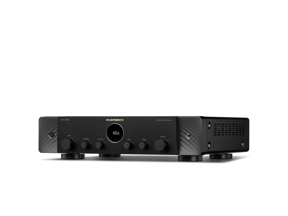 Marantz STEREO 70s — Black — STEREO 70s - Black facing left view
