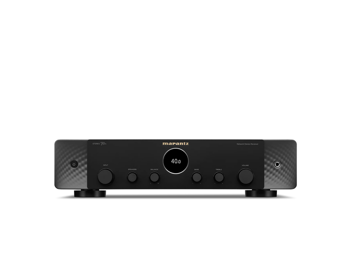 Marantz STEREO 70s — Black — STEREO 70s - Black front view