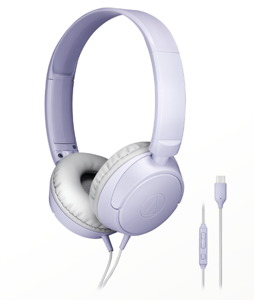 Audio-Technica ATH-S120C USB-C On-Ear Headphones