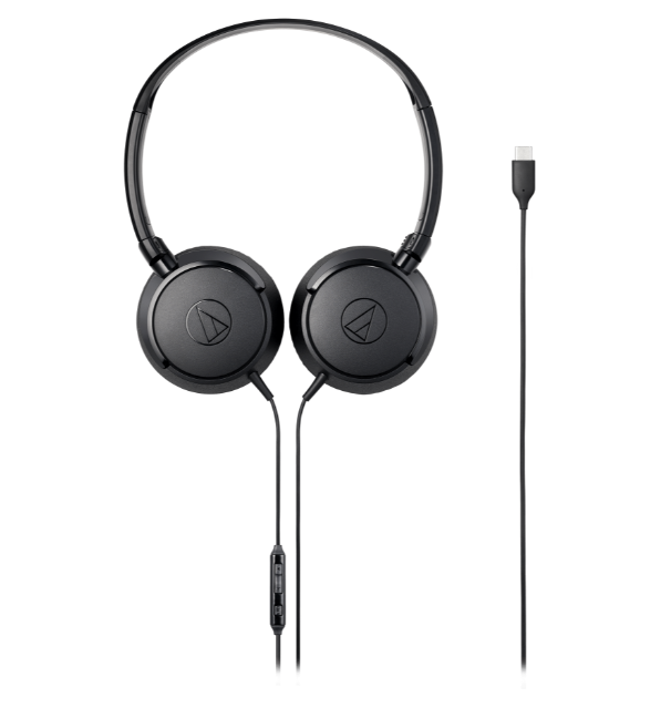 Audio-Technica ATH-S120C USB-C On-Ear Headphones