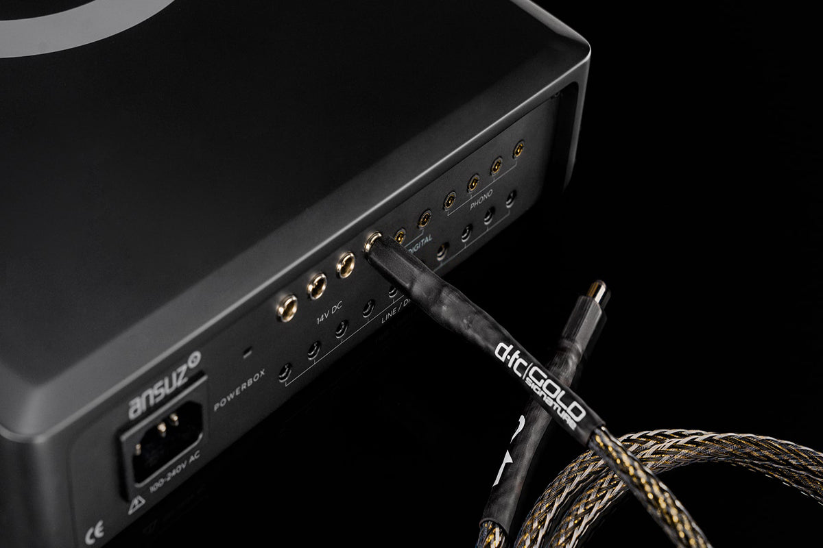 Ansuz DC Linkz D-TC Gold Signature/Cable Accessories