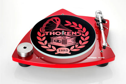 Thorens Felt mat with Thorens Logo