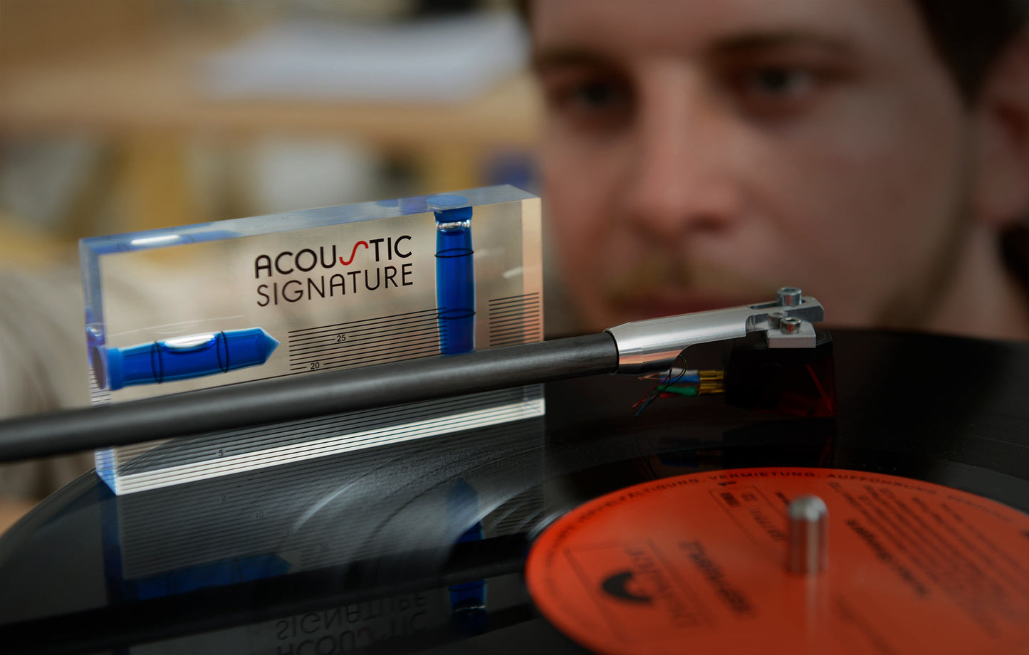 Acoustic Signature Bubble Level