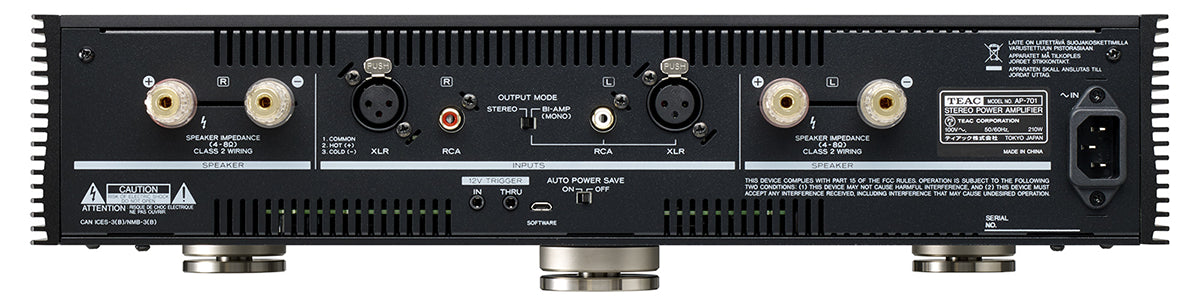 Teac AP-701 Stereo Power Amplifier