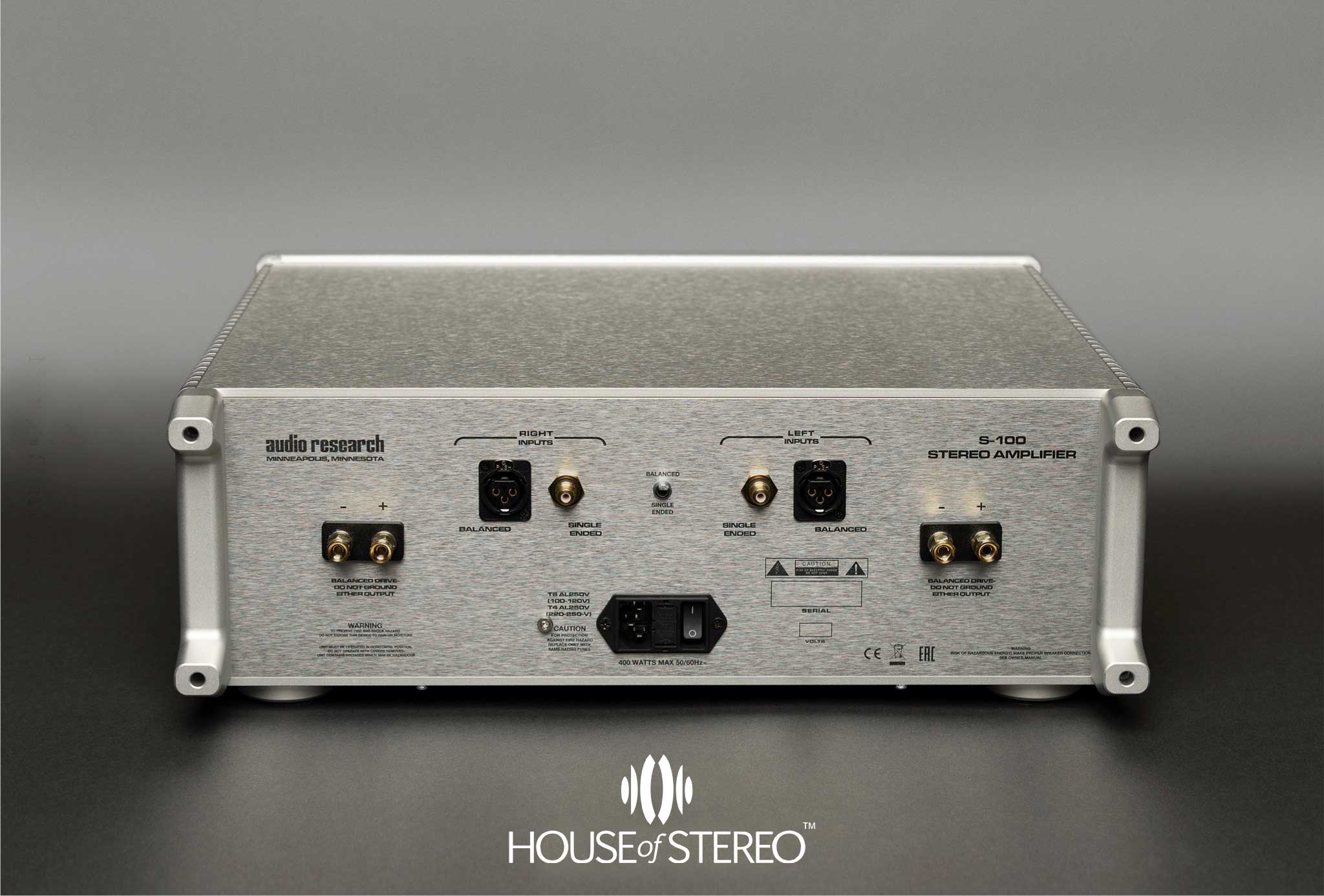 Audio Research S-100 Power Amplifier