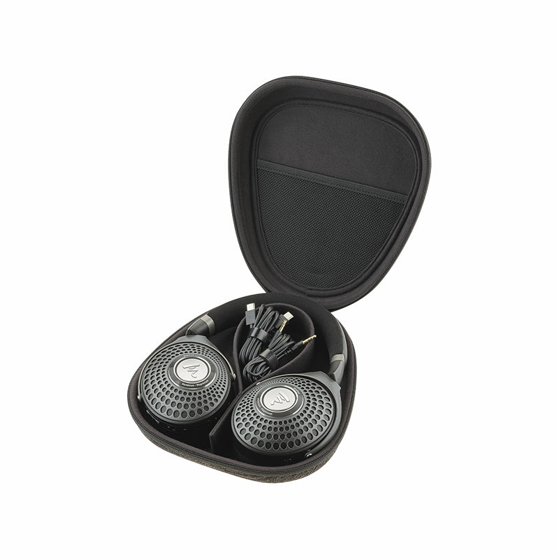 The black silver Bathys case open

