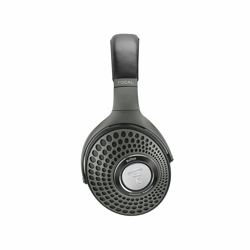 side view of the black silver bathys
