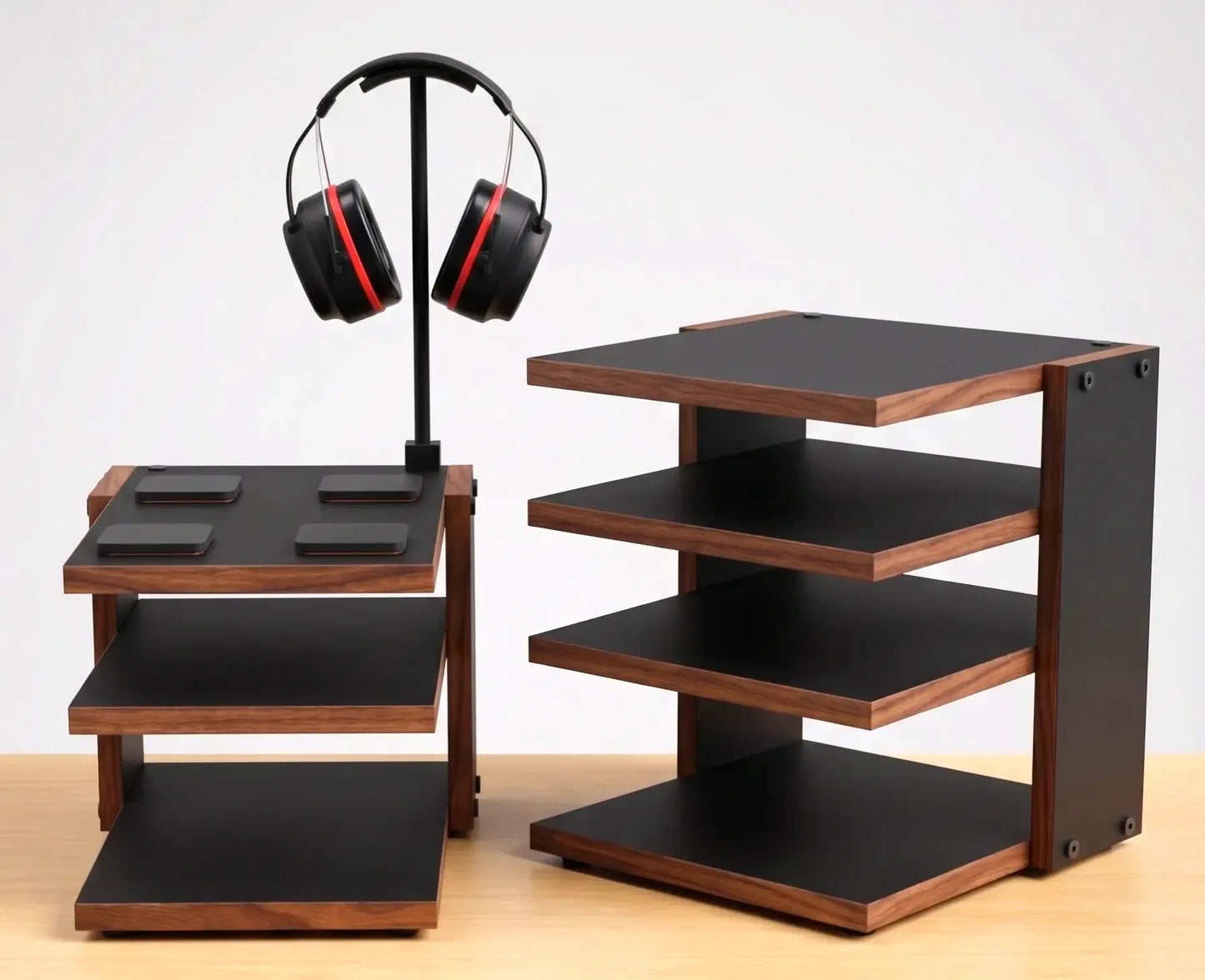 Guild Nines NanoRack Audio Rack With Lighted Shelf