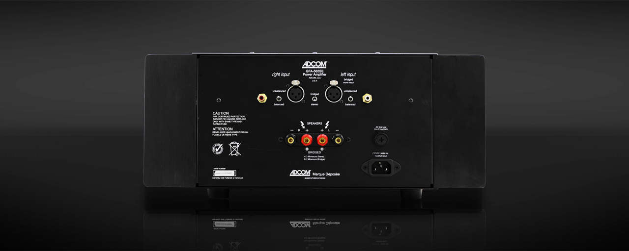 Adcom GFA-565se Power Amplifier