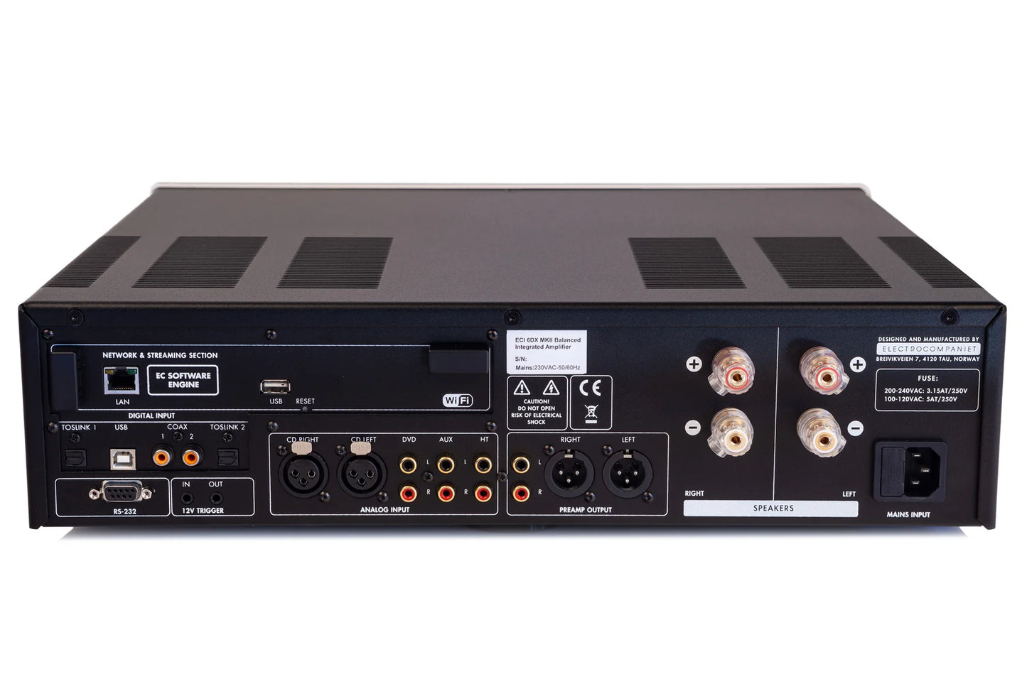 Electrocompaniet ECI 6 DX MKII INTEGRATED AMP/DAC/STREAMER