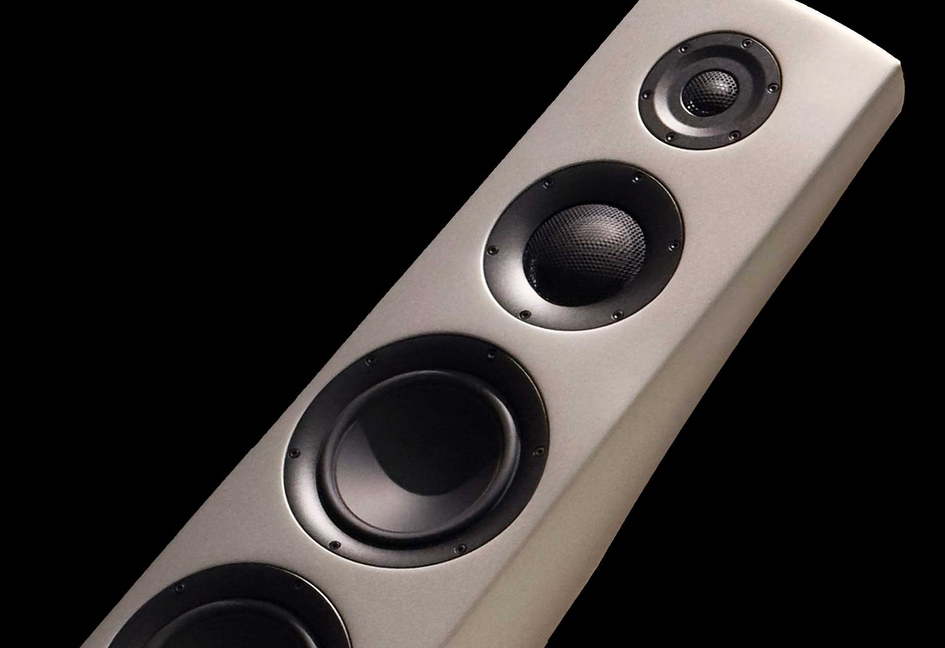 A stylized photo pf Pro-ject Ausio's Dark Side of the Moon Turntable