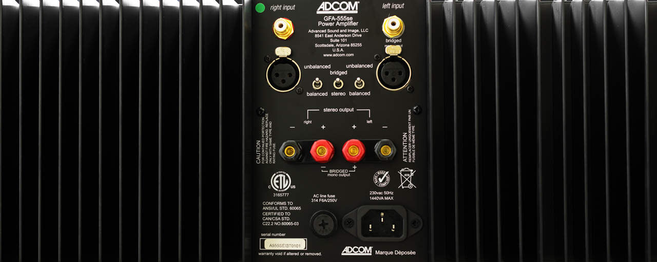 Adcom GFA-555se Power Amplifier