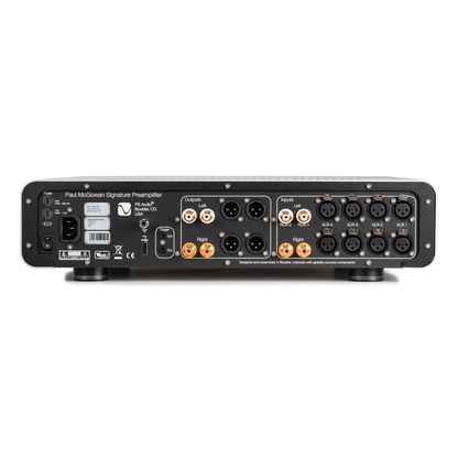 PS Audio PMG Signature Preamplifier rear connections