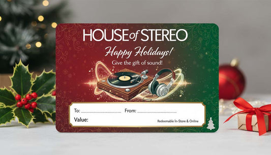 House of Stereo Holiday Gift Card