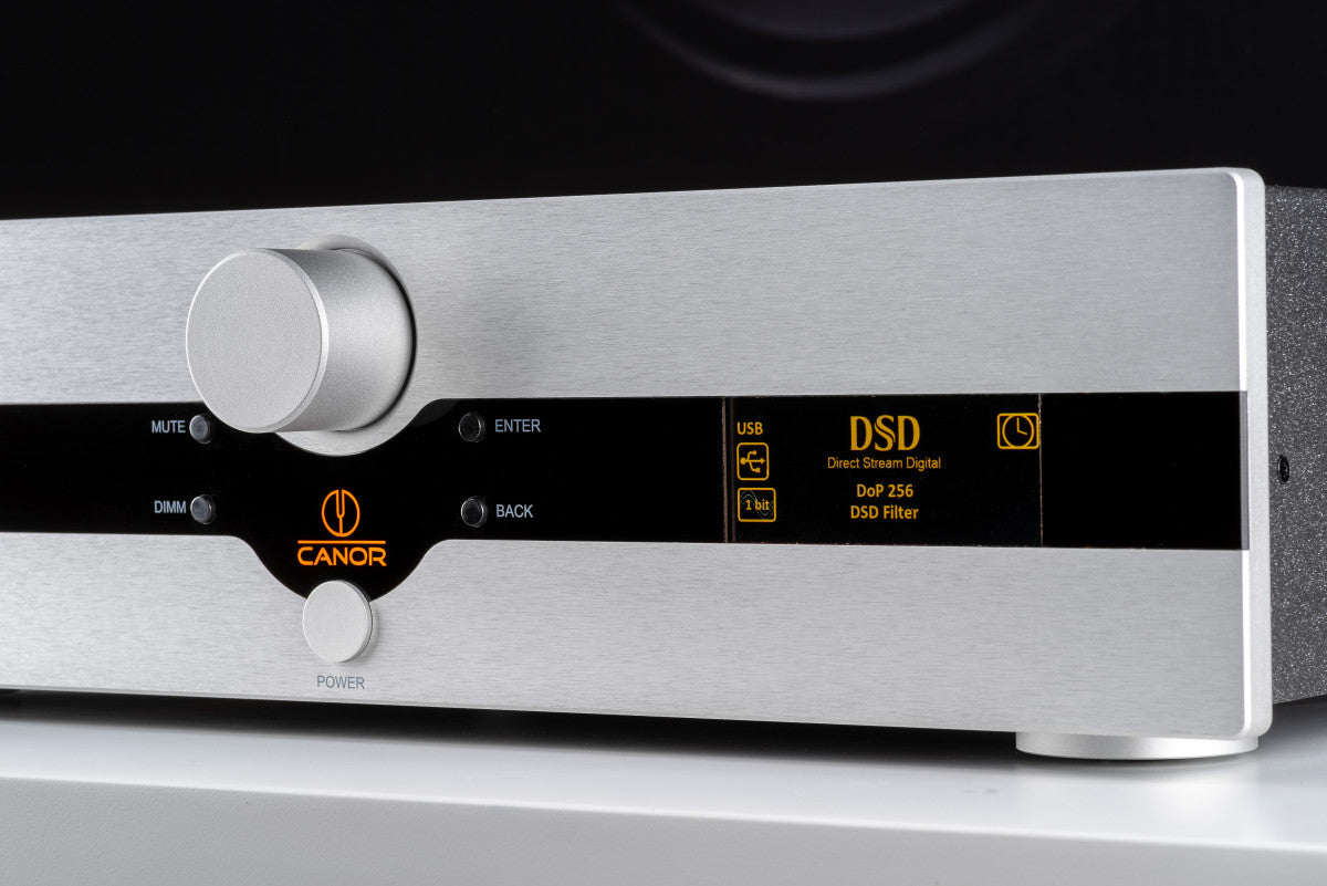 Canor DAC 2.10 - DAC with tube-based output