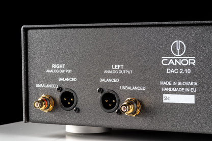 Canor DAC 2.10 - DAC with tube-based output