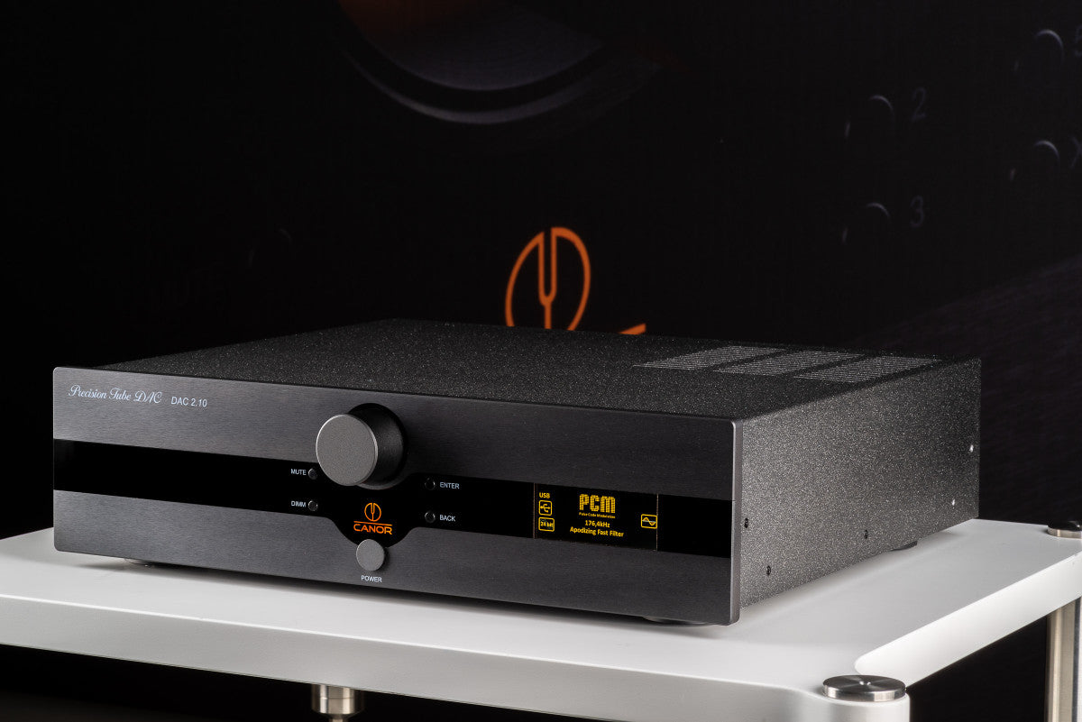 Canor DAC 2.10 - DAC with tube-based output