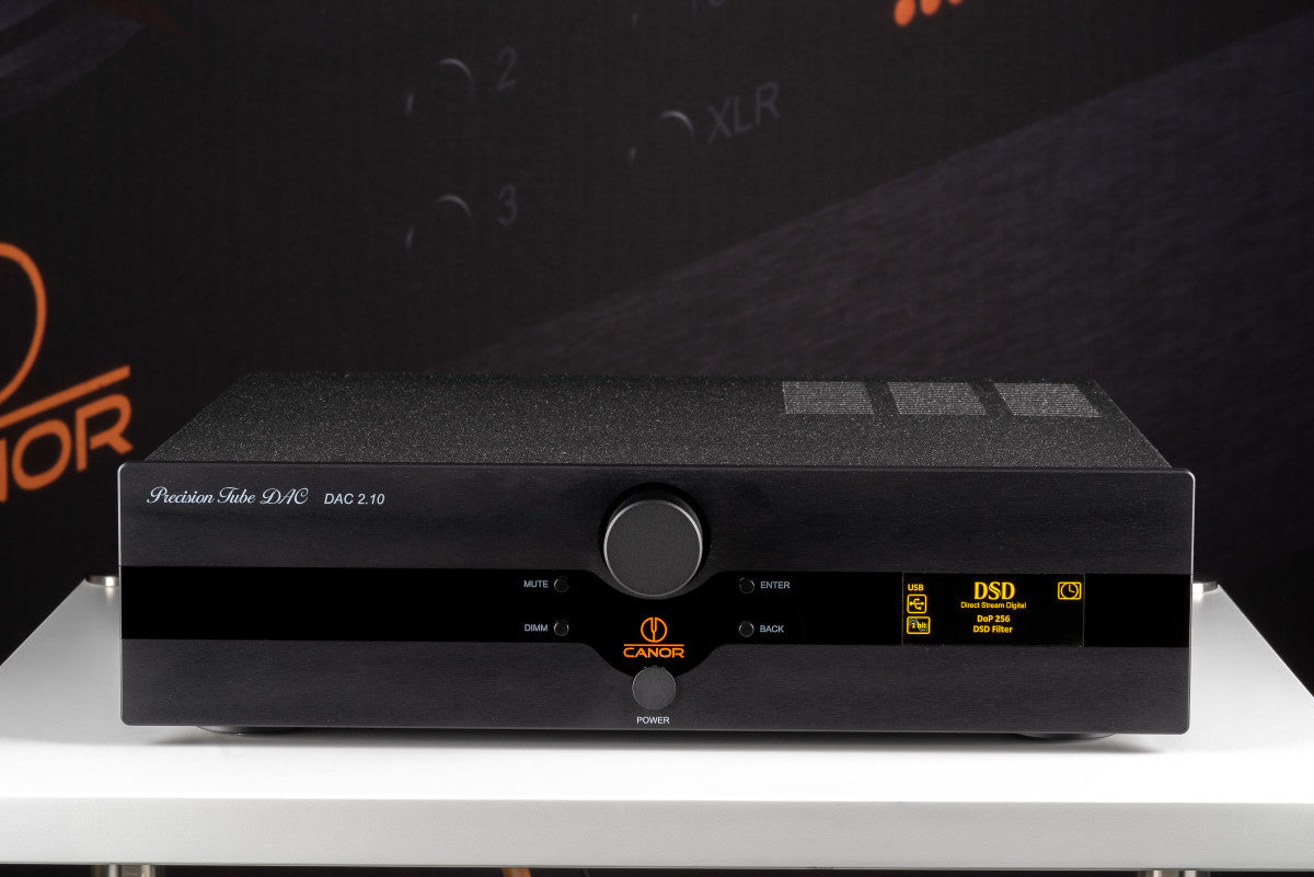 Canor DAC 2.10 - DAC with tube-based output