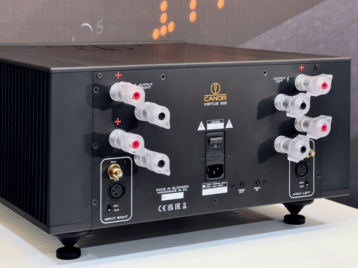 Canor Virtus S1S - Solid-State Dual-Mono Power Amplifier
