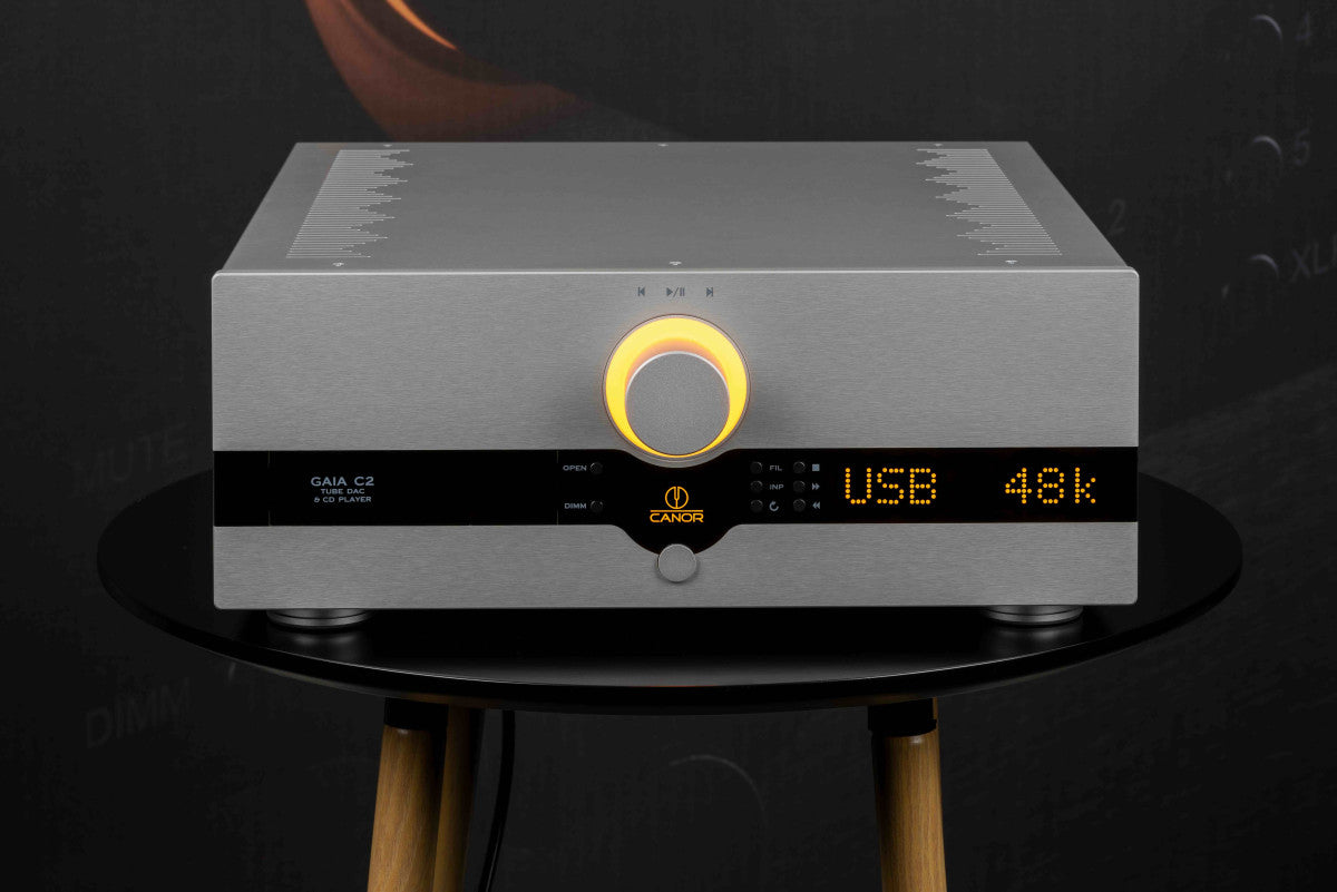 Canor Gaia C2 - Tube DAC with CD Player