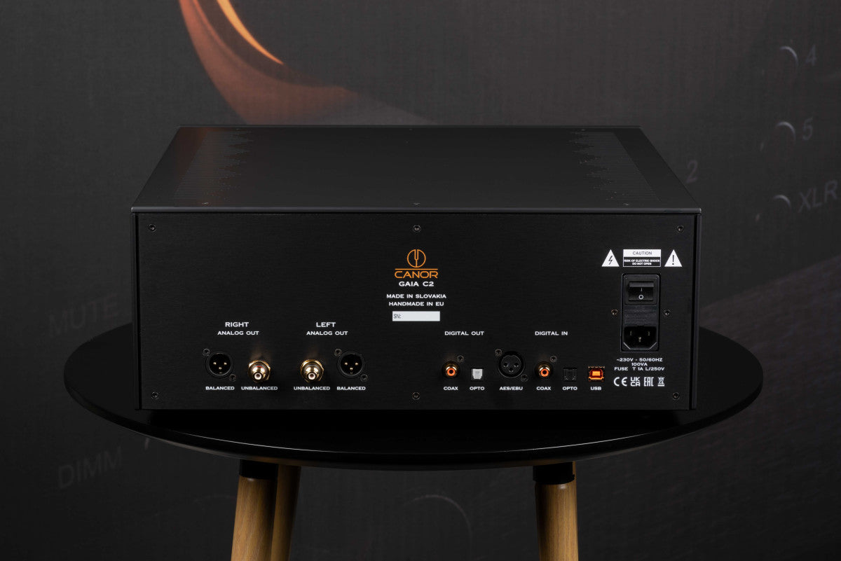 Canor Gaia C2 - Tube DAC with CD Player