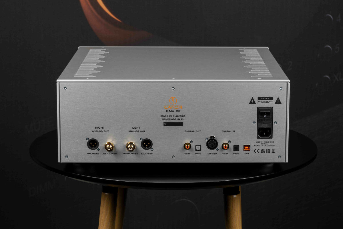 Canor Gaia C2 - Tube DAC with CD Player